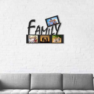 Evim Ailemle Güzel – Ahşap Dekor Tablo