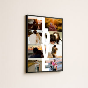 Aşkın Harfleri – Kişiye Özel Çerçeve Tablo